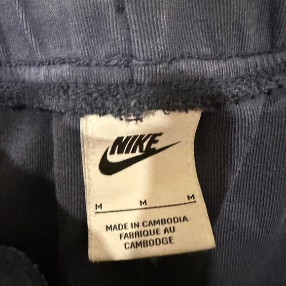 navy blue nike tech fleece sweatpants - Picture 4 of 4